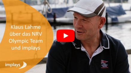 YouTube Video Thumbnail IMPLAYS mit Referenzkunde Klaus Lahme vom Norddeutschen Regattaverein Olympic Team